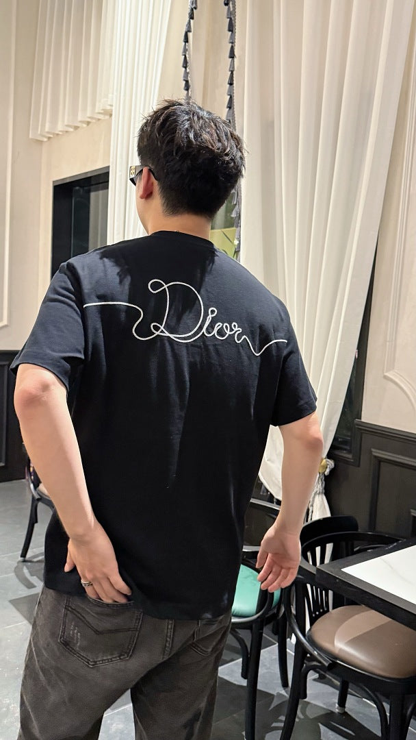 Dior Embroidered T-Shirt back