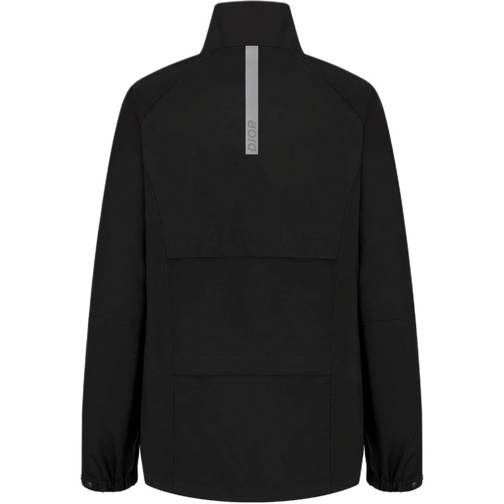 Dior FW25 CD Diamond Zip Jacket Black back view