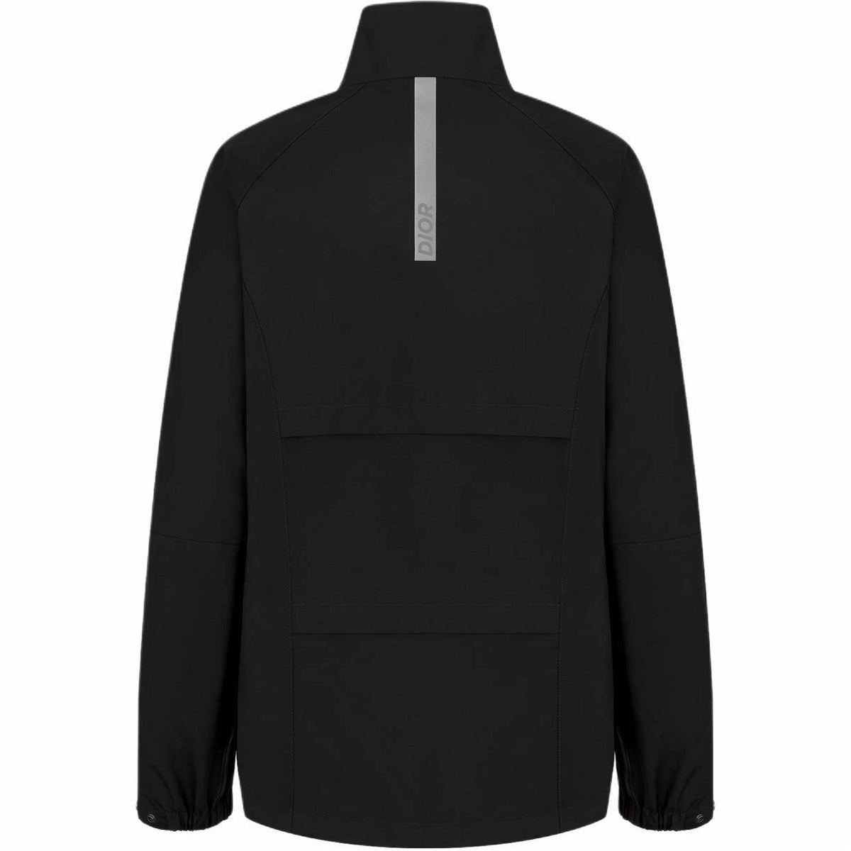 Dior FW25 CD Diamond Zip Jacket Black back view