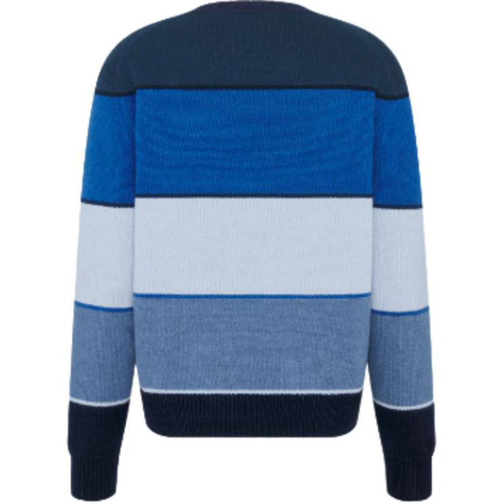Dior FW25 CD Diamond Knit Sweater Multicolor back view