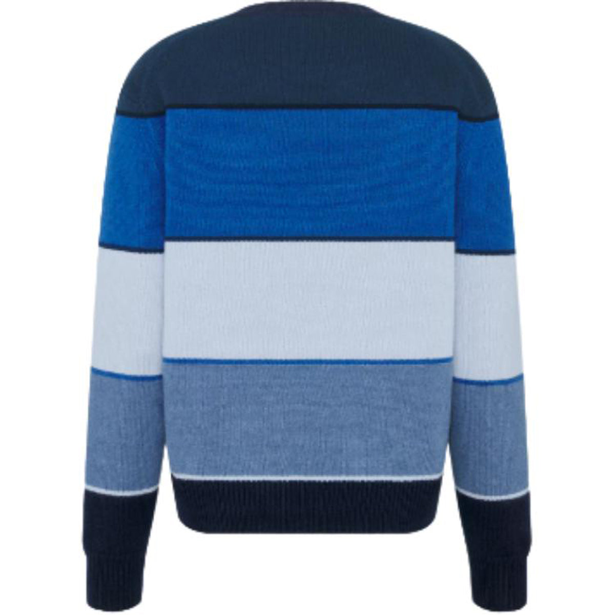 Dior FW25 CD Diamond Knit Sweater Multicolor back view