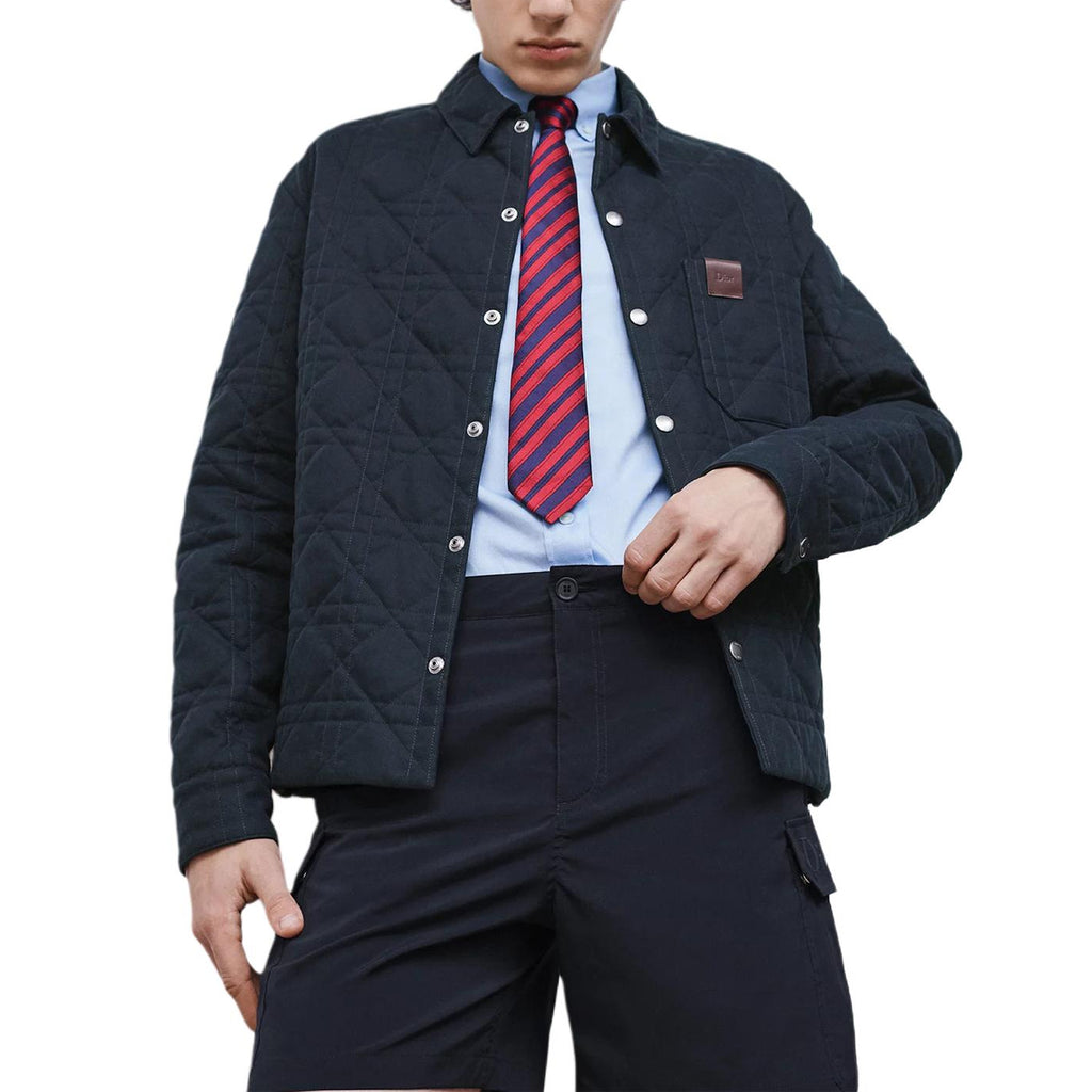 Dior SS26 Cannage Jacket back view
