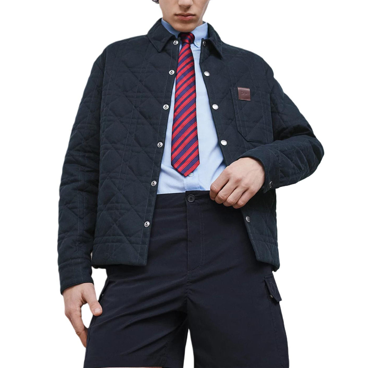 Dior SS26 Cannage Jacket back view