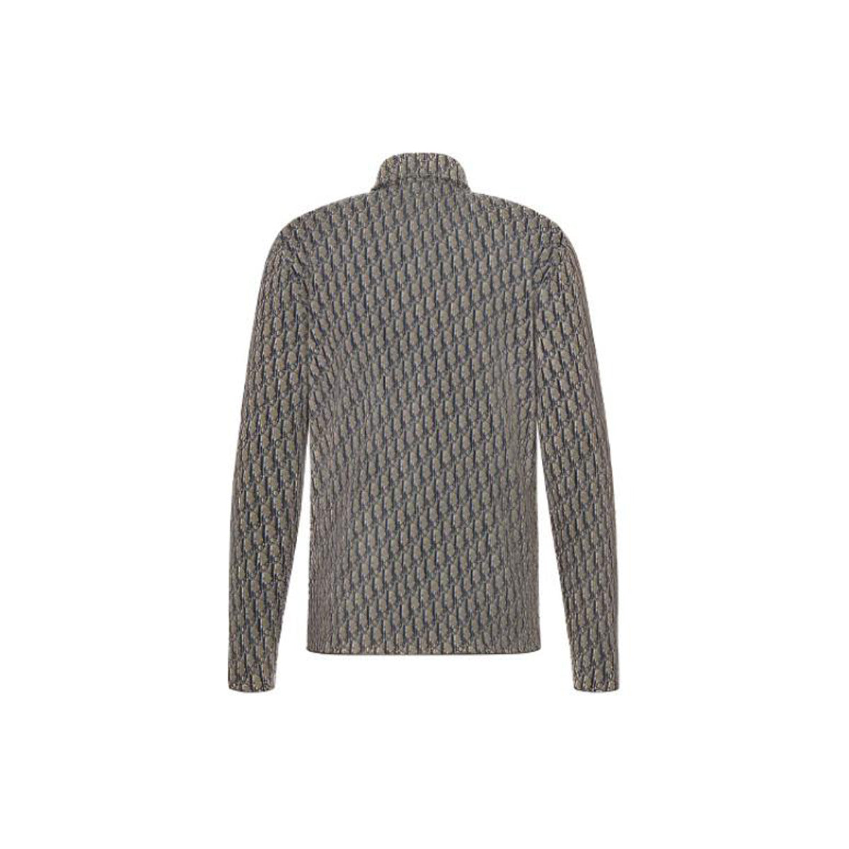 Dior Logo Print Long-Sleeve Shirt Beige back view