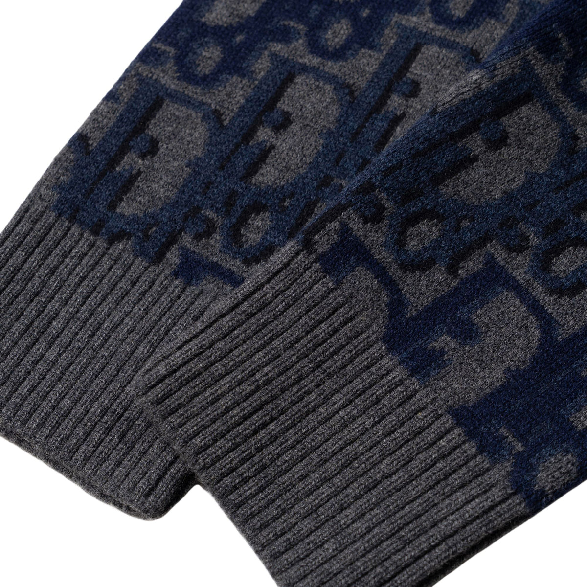 Dior SS26 Jacquard Knit Sweater back view