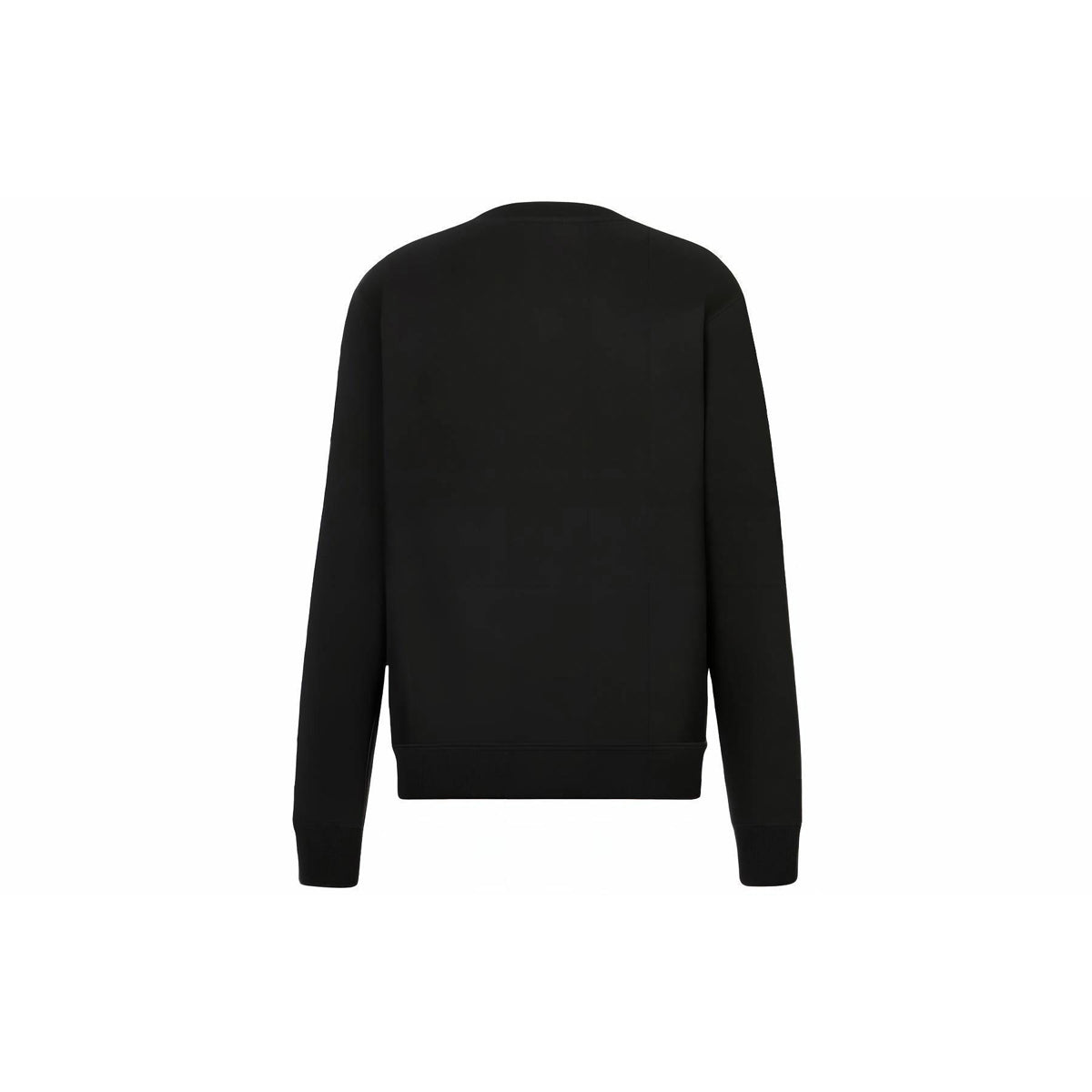 Dior Logo Letter Logo Crew-Neck Sweatshirt Black back view