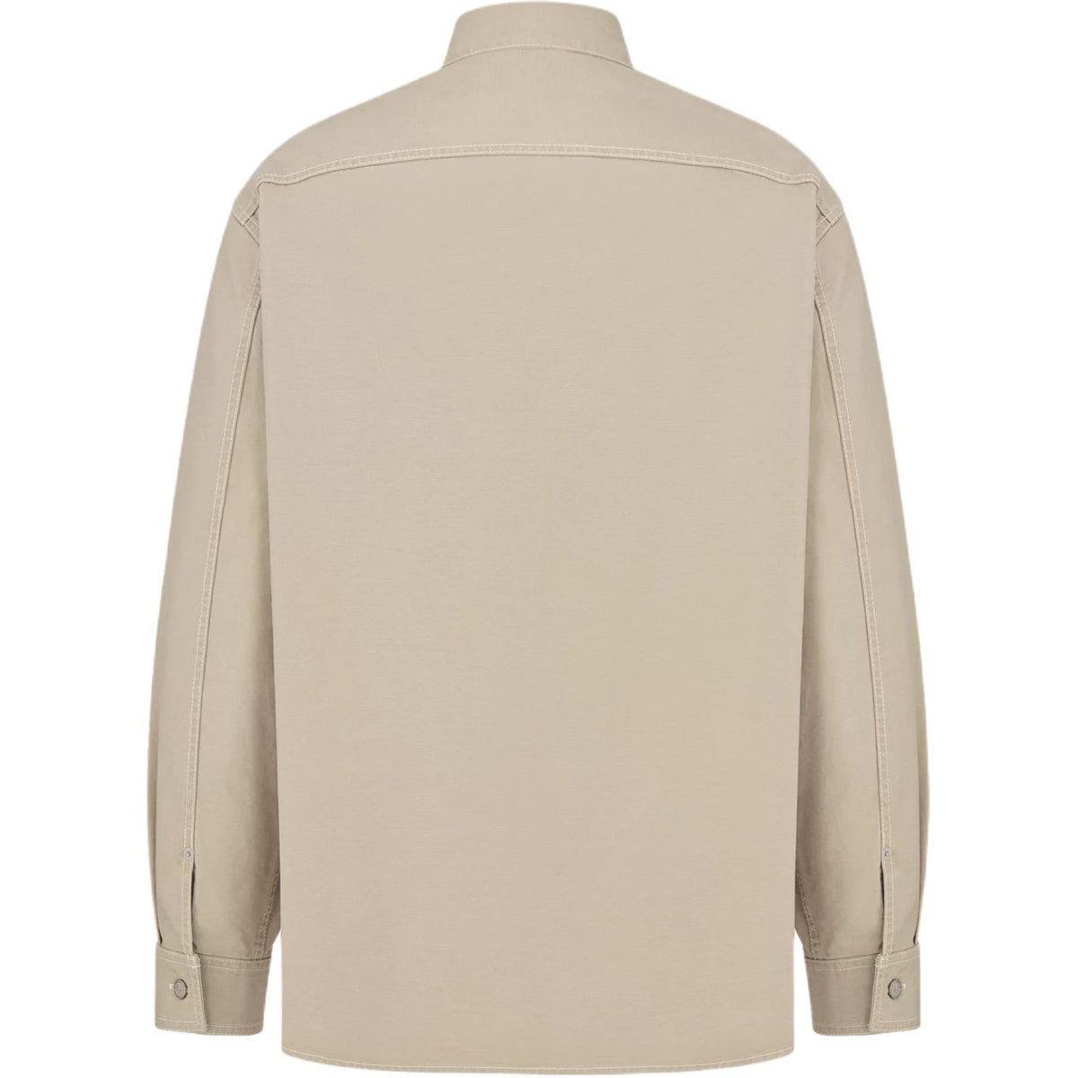 Dior FW25 Lewis Hamilton Collaboration Button-Front Long-Sleeve Shirt back view