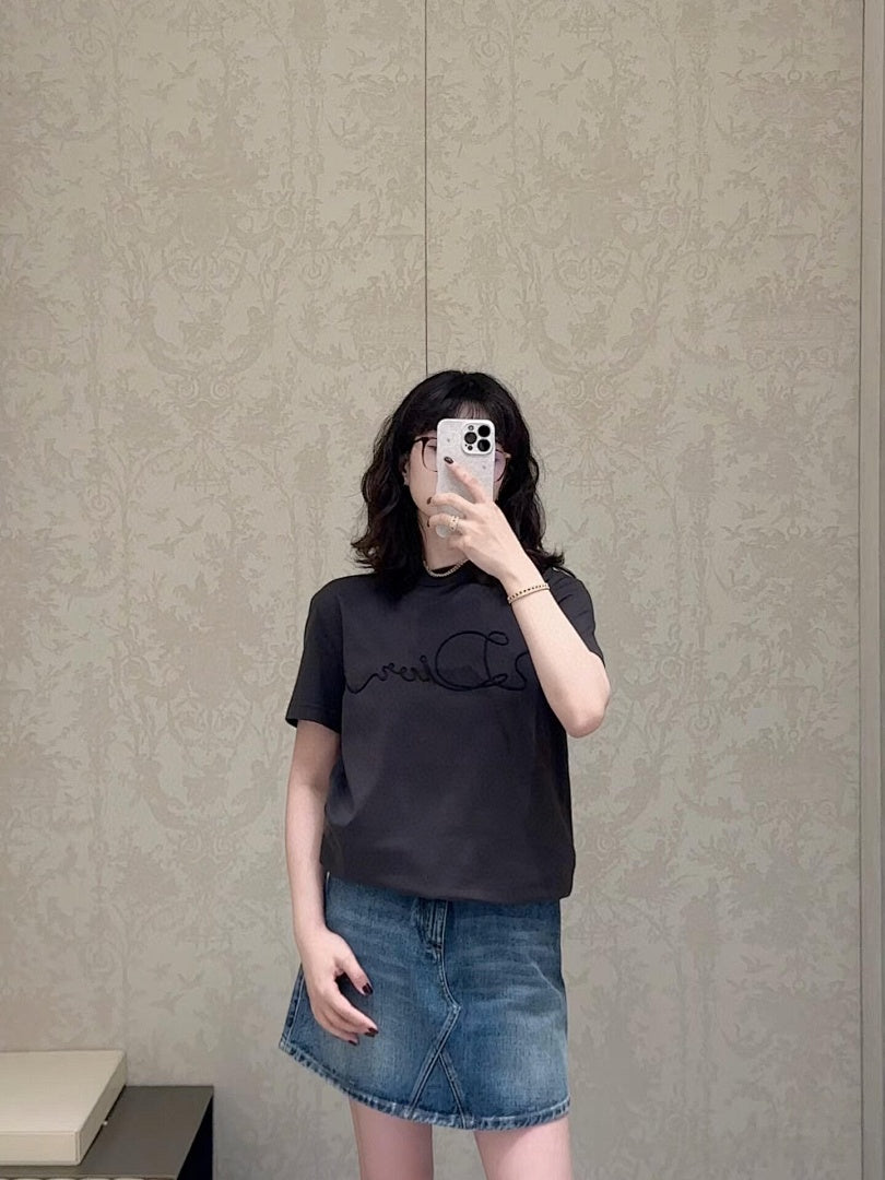 Dior Embroidered T-Shirt back