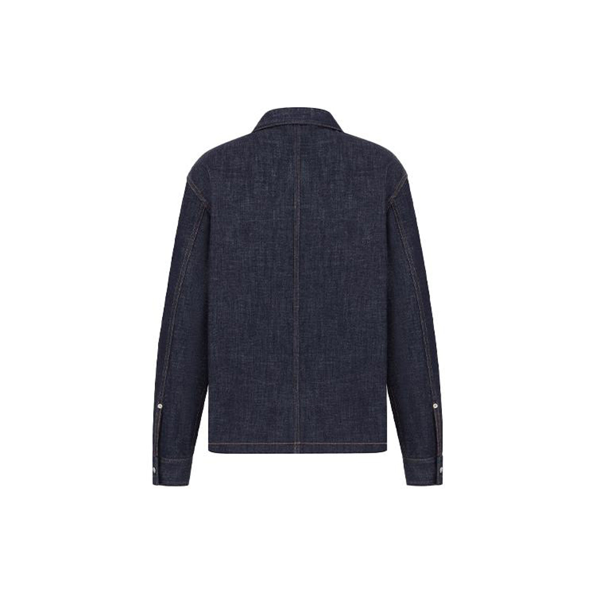 Dior SS22 Print Jacket Blue back view