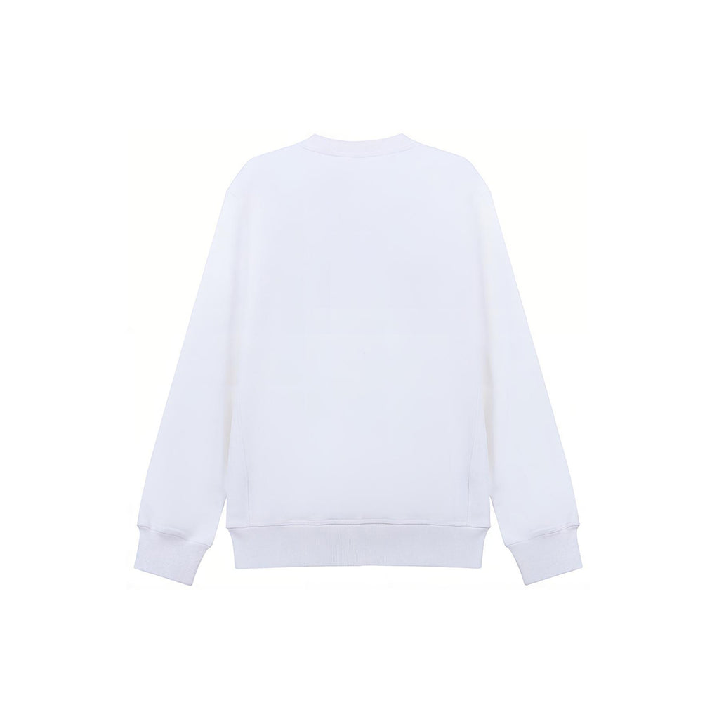 Dior Embroidered Crew-Neck Sweatshirt White back view