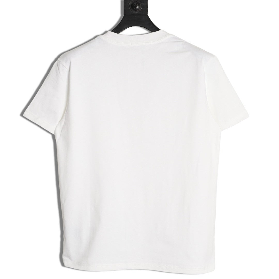 Dior Clover Embroidered T-Shirt back