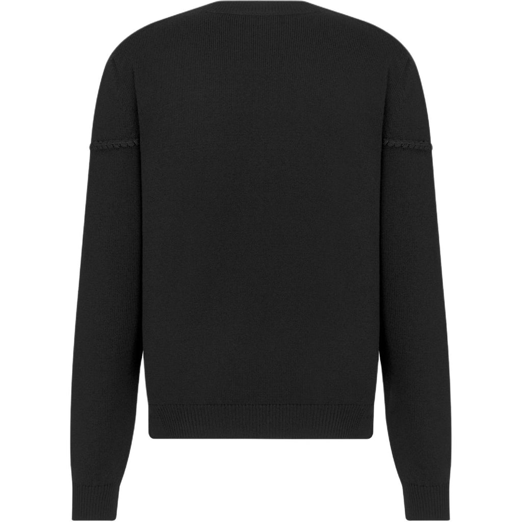 Dior SS26 Crew-Neck Knit Sweater back view