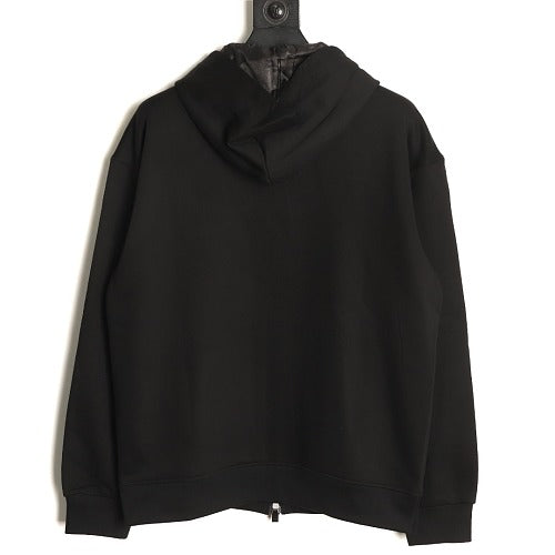 Dior Oblique-Lined Jacquard Zip Jacket back view