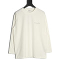 Dior Christian Dior Couture logo long-sleeve T-shirt ivory front