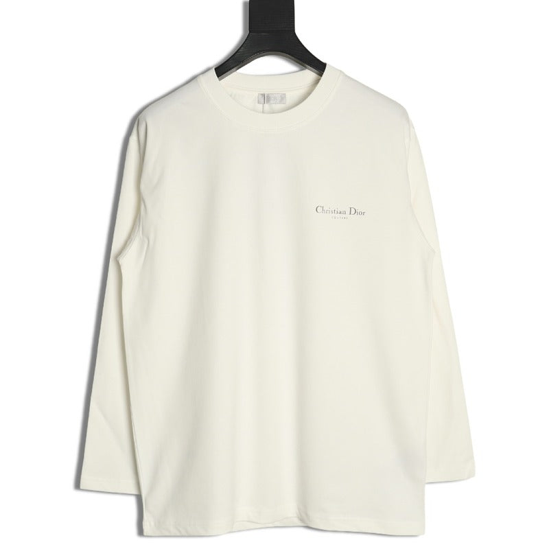 Dior Christian Dior Couture logo long-sleeve T-shirt ivory front