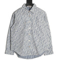 Dior Oblique Light Blue Denim Shirt Jacket front