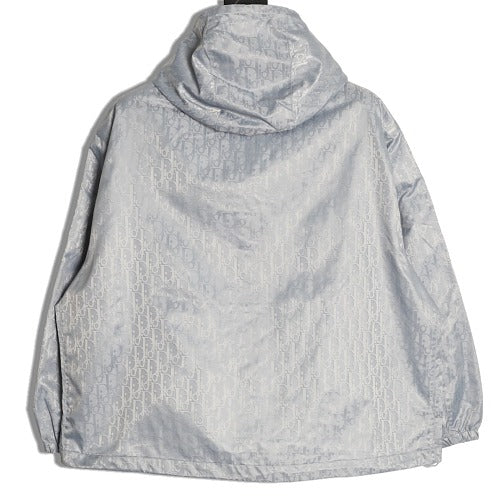Dior Oblique Jacquard Hooded Jacket back