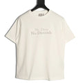 Dior embroidered letter T-shirt front