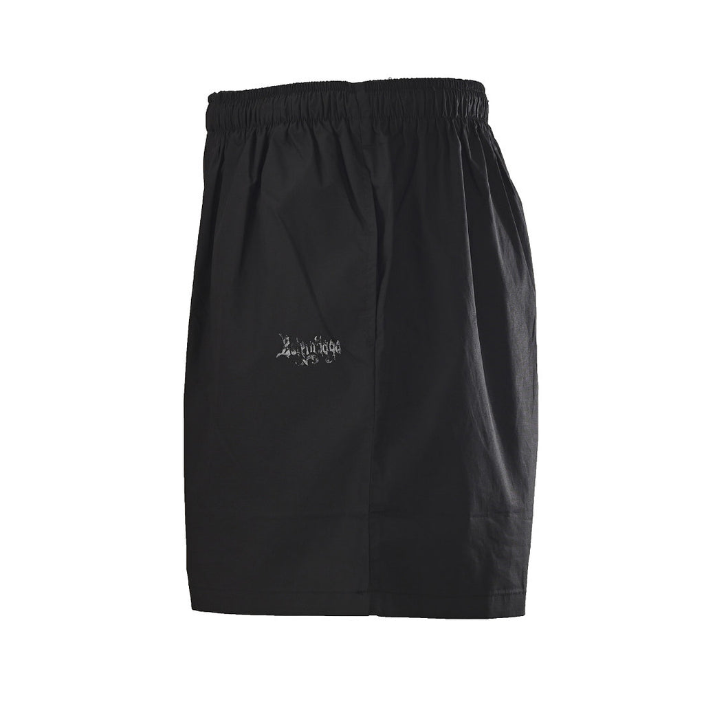 Balenciaga Logo Long-Sleeve Top - Black - back view