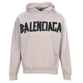 Balenciaga Logo Long-Sleeve Top - Black - front view