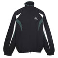 Balenciaga Logo Long-Sleeve Top - Black - front view