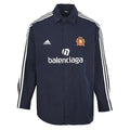 Balenciaga Logo Long-Sleeve Top - Black - front view