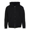 Balenciaga Logo Long-Sleeve Top - Black - front view