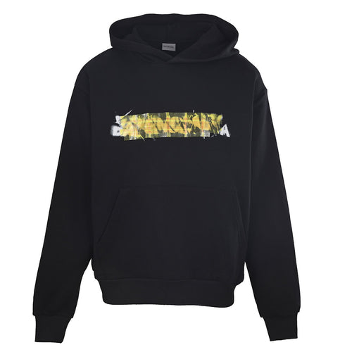 Balenciaga Logo Long-Sleeve Top - Black - front view