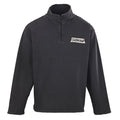 Balenciaga Logo Long-Sleeve Top - Black - front view