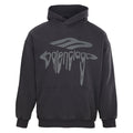 Balenciaga Logo Long-Sleeve Top - Black - front view