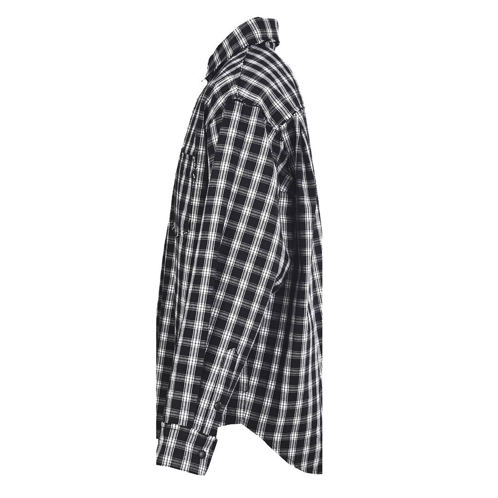 Balenciaga Logo Long-Sleeve Top - Black - back view