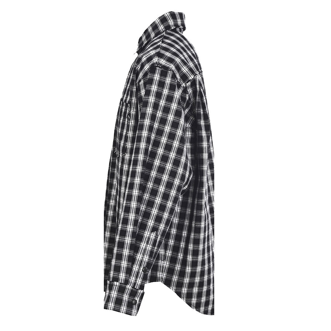 Balenciaga Logo Long-Sleeve Top - Black - back view