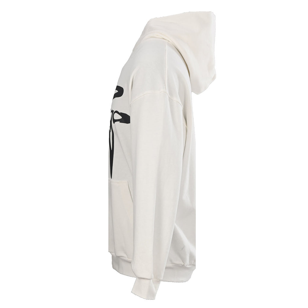 Balenciaga Logo Long-Sleeve Top - Black - back view