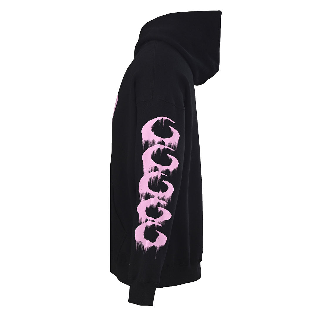 Balenciaga Logo Pants - Black - back view