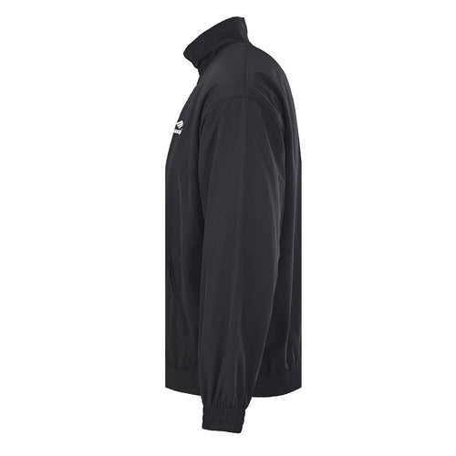 Balenciaga Logo Long-Sleeve Top - Black - back view