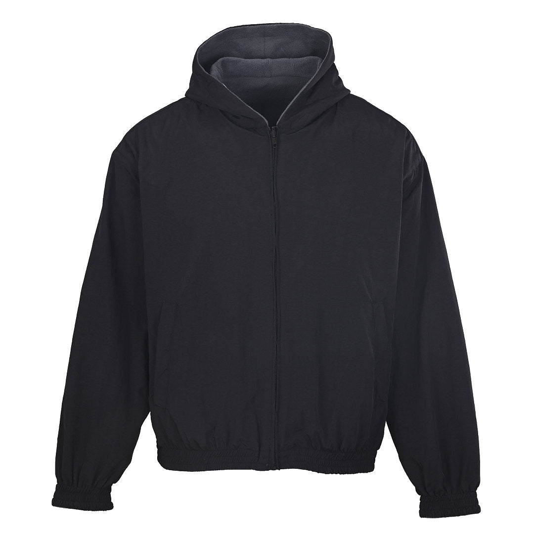 Balenciaga Logo Long-Sleeve Top - Black - front view