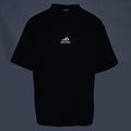 Balenciaga Logo Long-Sleeve Top - Black - back view