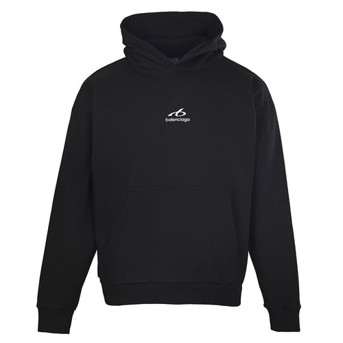 Balenciaga Logo Jacket - Black - front view