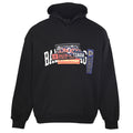 Balenciaga Logo Long-Sleeve Top - Black - back view