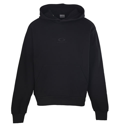 Balenciaga Logo Long-Sleeve Top - Black - front view