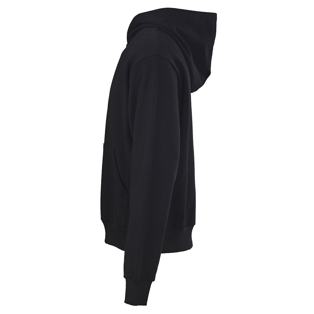 Balenciaga Logo Long-Sleeve Top - Black - back view