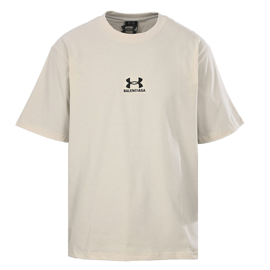 Balenciaga Logo Long-Sleeve Top - Black - front view