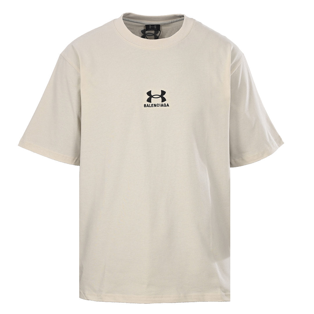 Balenciaga Logo Long-Sleeve Top - Black - front view