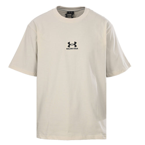 Balenciaga Logo Long-Sleeve Top - Black - front view