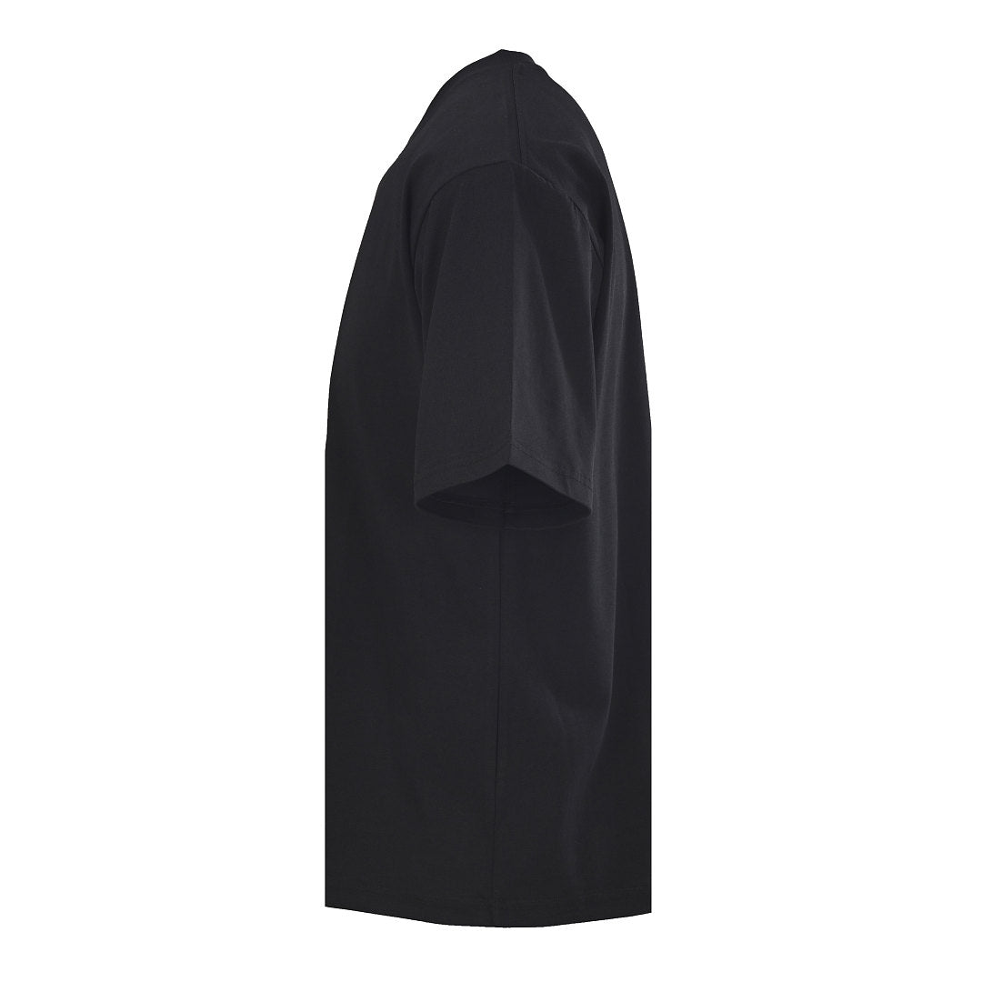 Balenciaga Logo Long-Sleeve Top - Black - back view