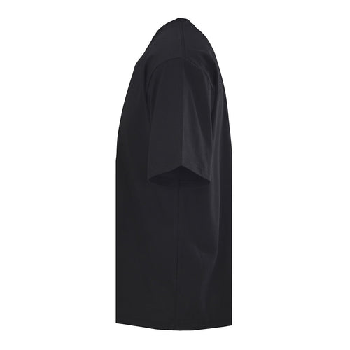 Balenciaga Logo Long-Sleeve Top - Black - back view