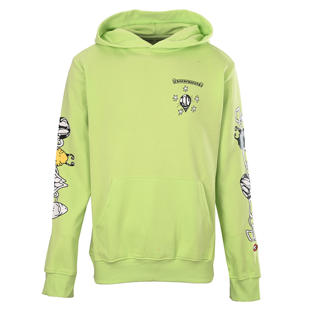 Chrome Hearts Chain Graphic Pullover Hoodie - Black - front view