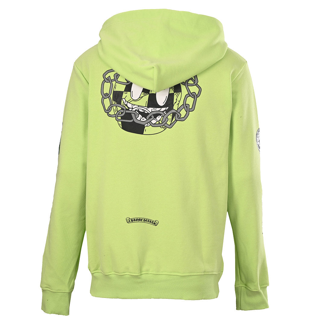 Chrome Hearts Chain Graphic Pullover Hoodie - Black - back view