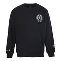 Chrome Hearts Chest Horseshoe Crewneck Sweatshirt - Black - front view