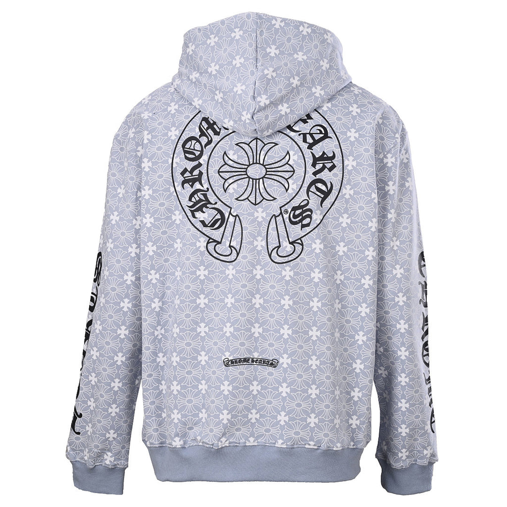 Chrome Hearts Multicolor Cross Long-Sleeve T-Shirt - Black - back view